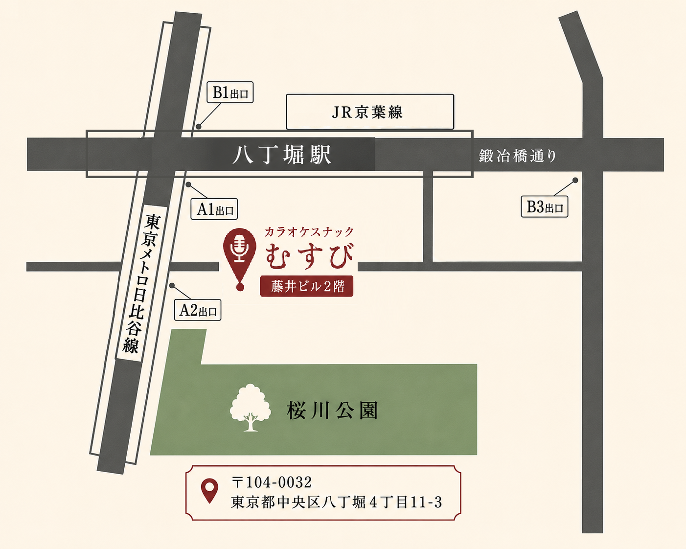 アクセスマップ（クリックでGoogleマップを開く）